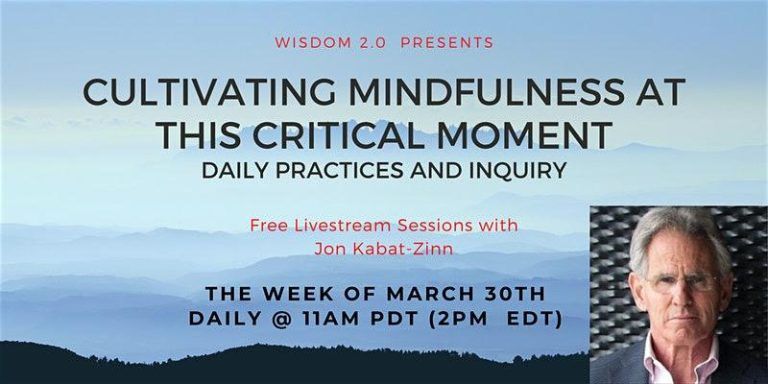 Sesiones con Jon Kabat-Zinn en vivo online