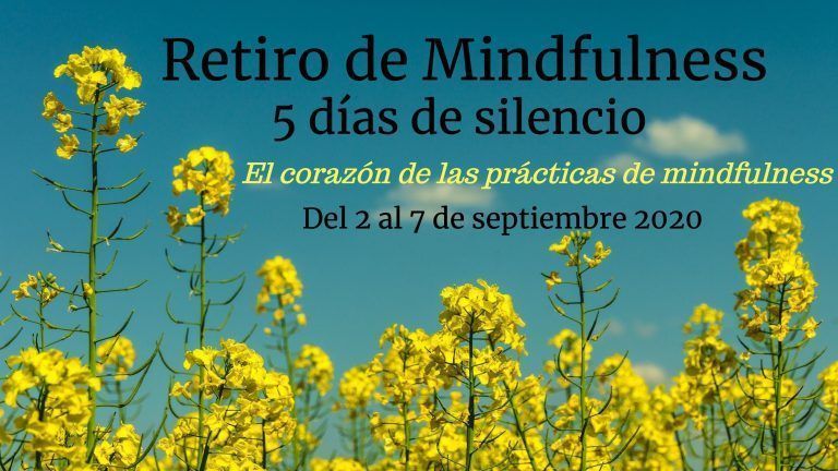 Retiro de silencio 2-7 septiembre 2020