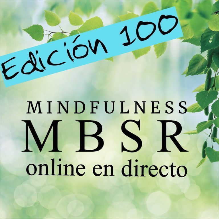 Programa de ocho semanas MBSR online en directo: edición número 100